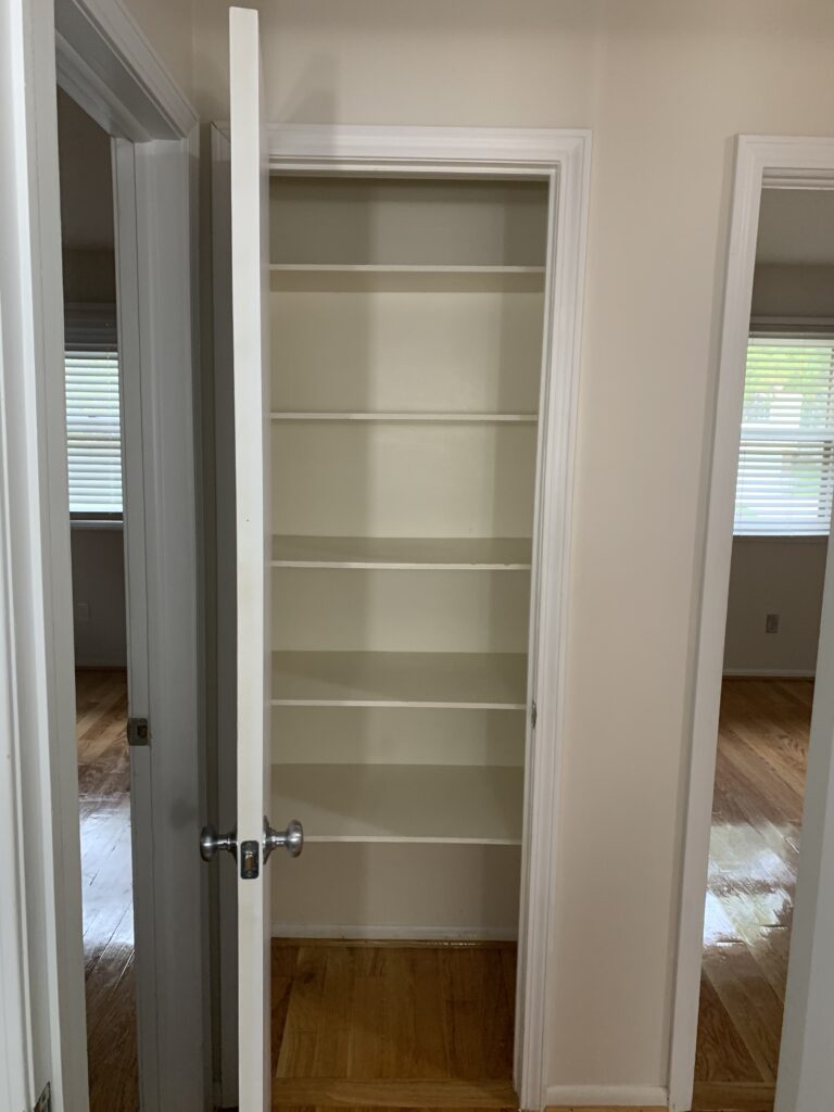 3212 Melody Lane hall closet