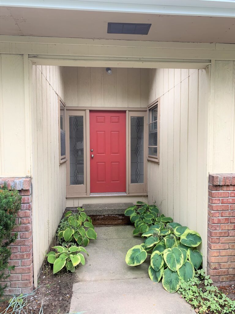 3212 Melody Lane red front door