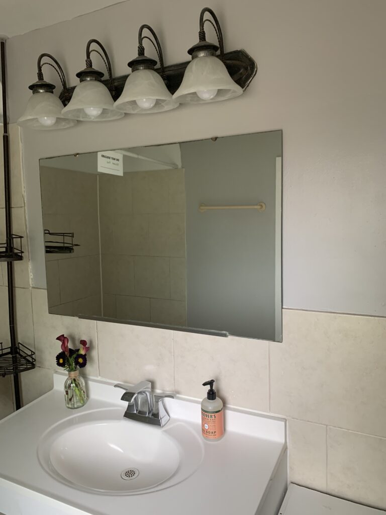 450 Charles St upstairs bathroom