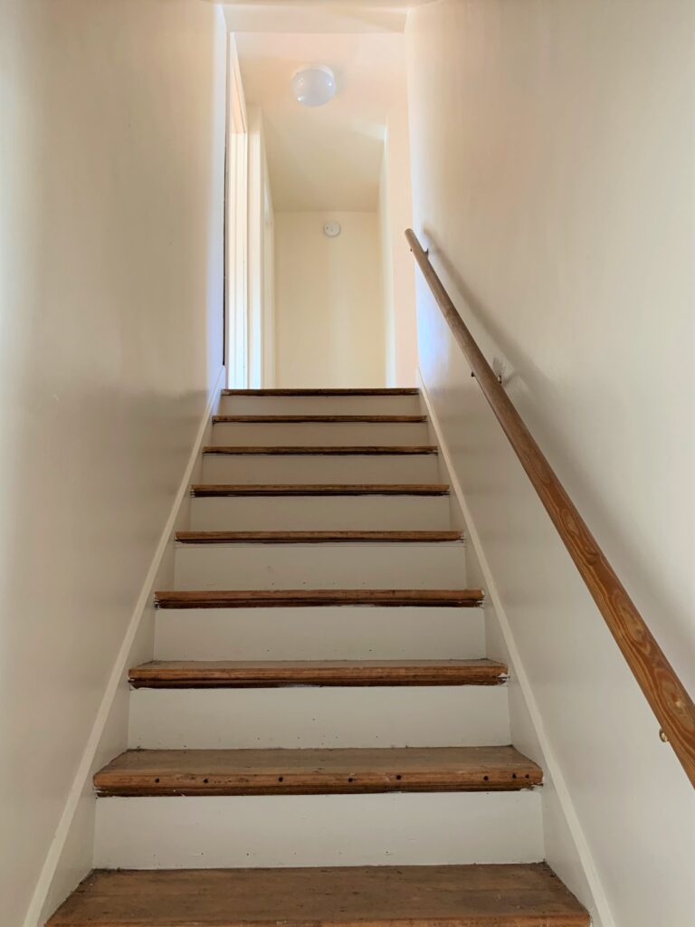 236 River St stairway to 2nd floor